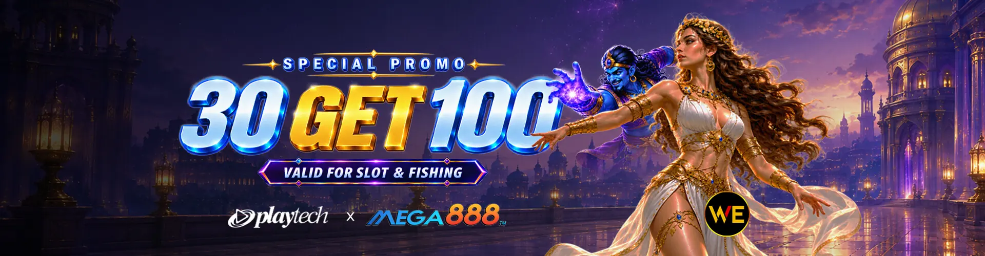Promosi WeClub Malaysia: deposit 30 dapat 100