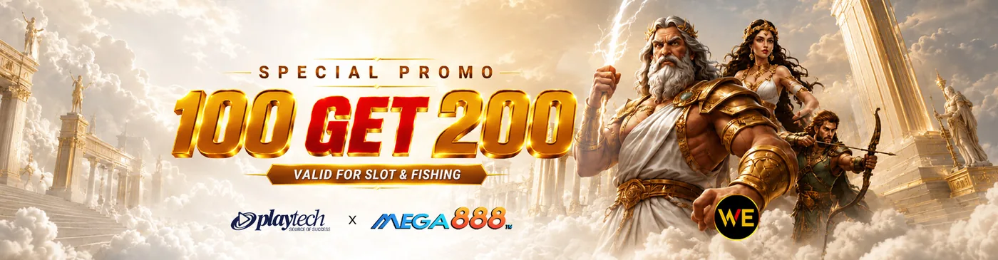 Promosi istimewa: deposit 100 dapat 200, sah untuk slot dan tembak ikan